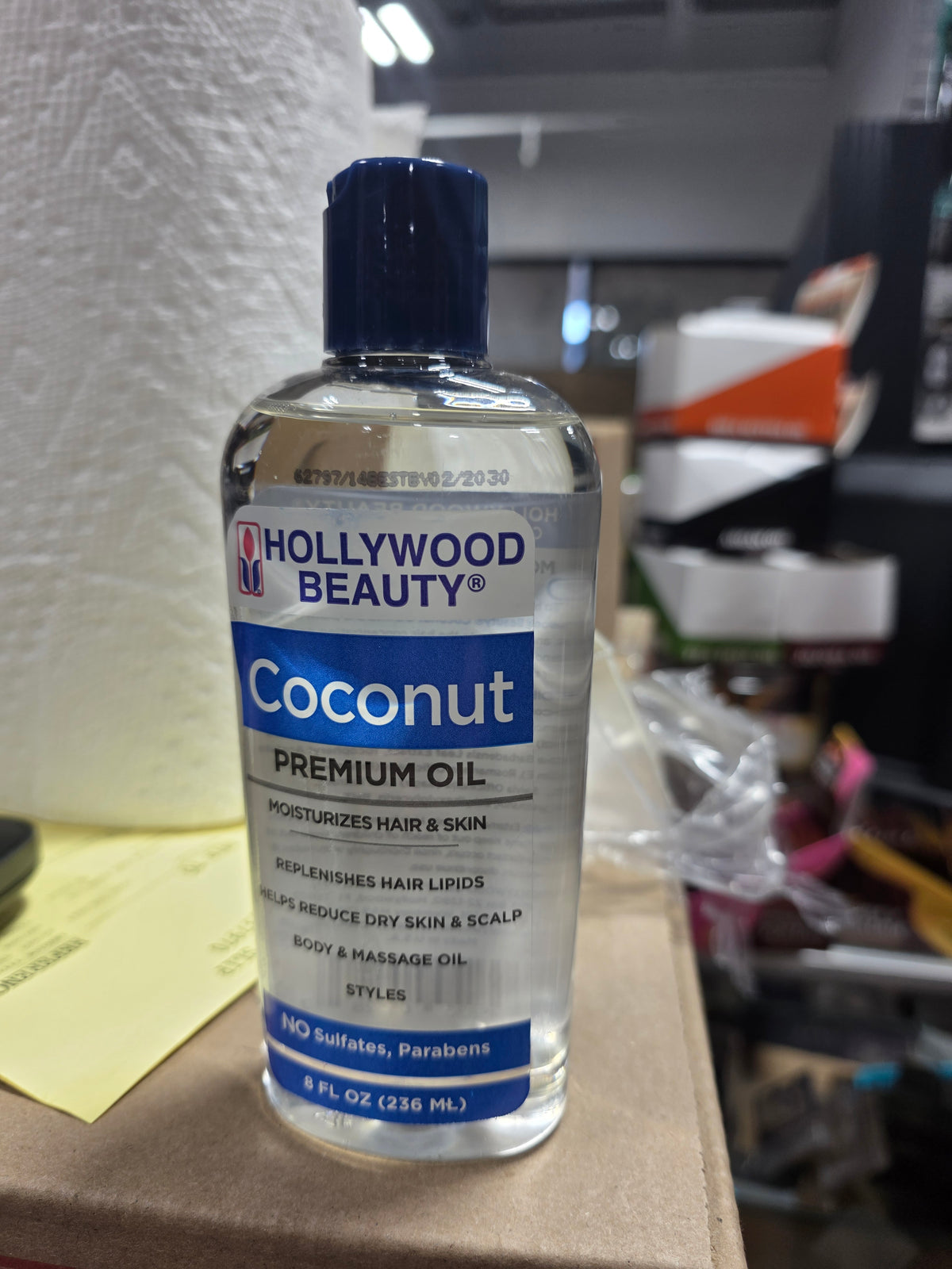 HOLLYWOOD OIL COCONUT 8Z by Beauty Giant