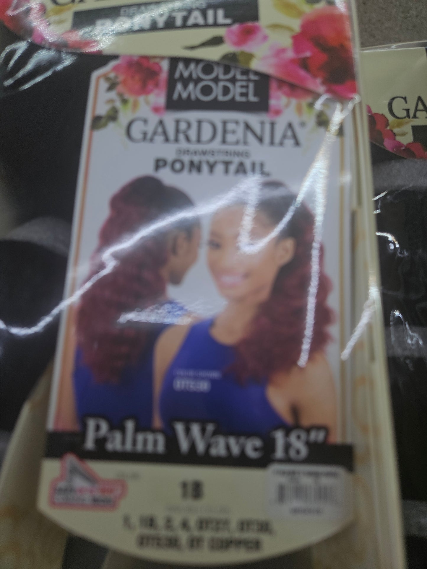 Model model palm wave ponytail 18"
