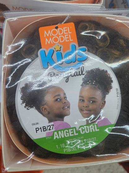 Model Model Kids Ponytail Angel Curl