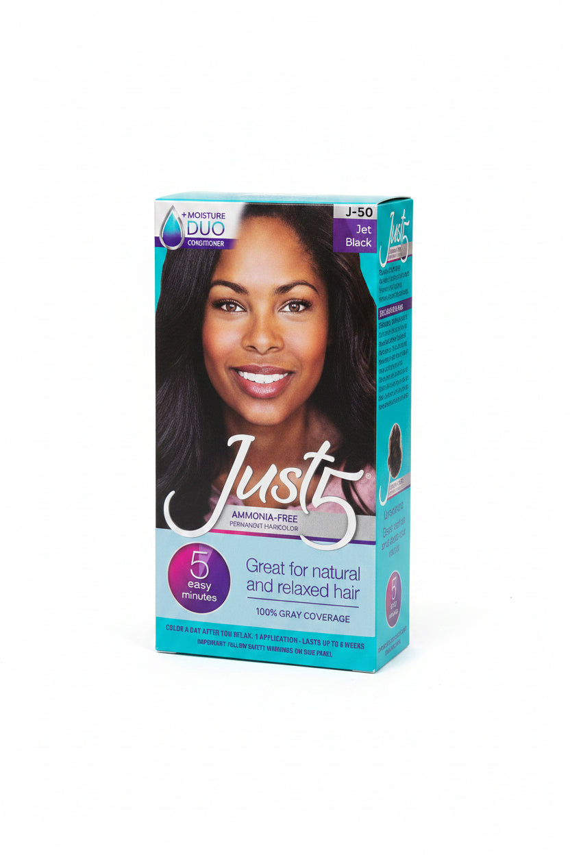 JUST 5 COLORANT 4132 JET BLACK by Beauty Giant