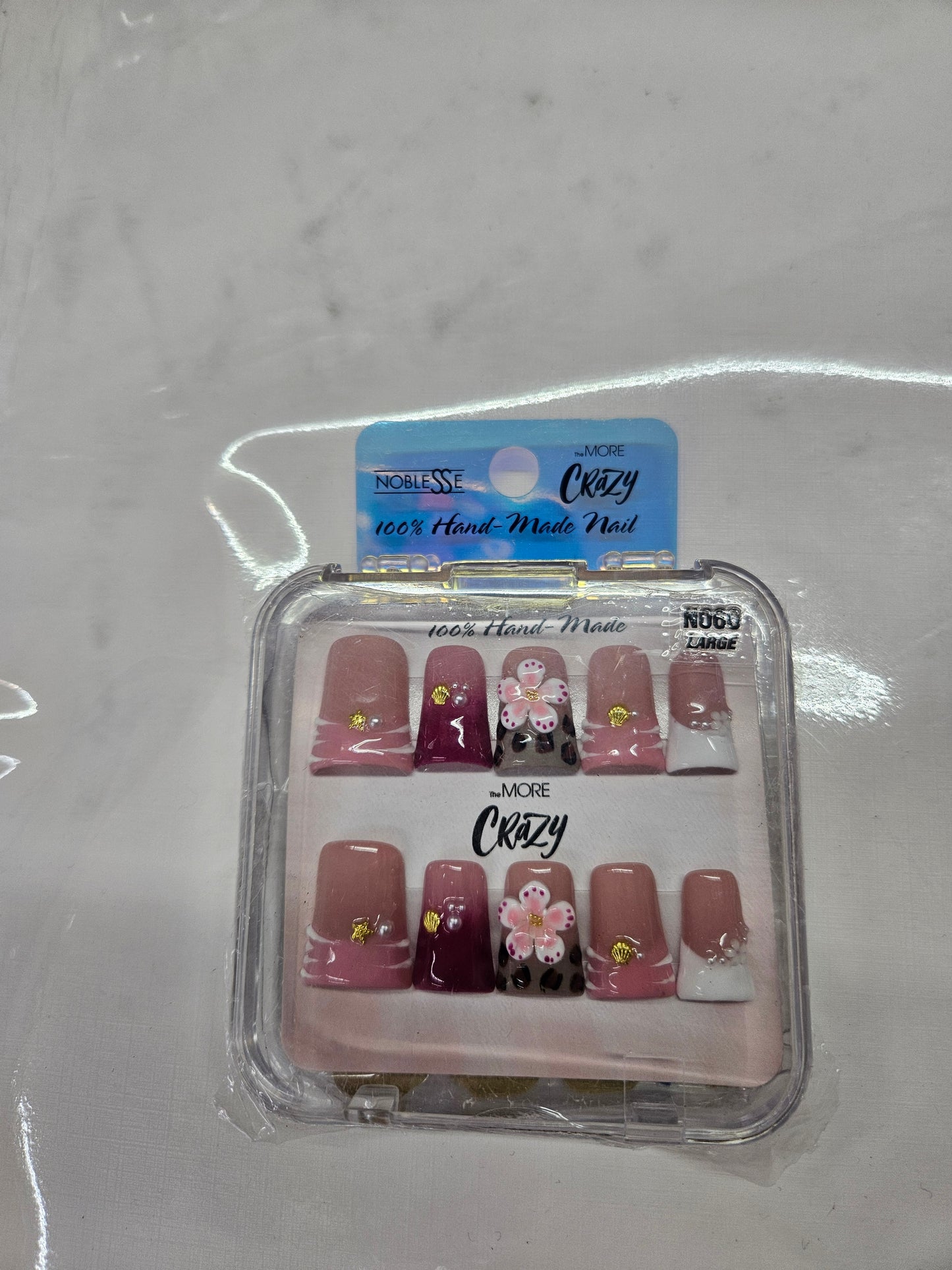 Crazy 100% hand made nails