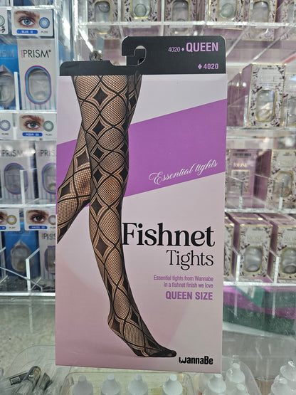 Essential tights fishnet queen sizes