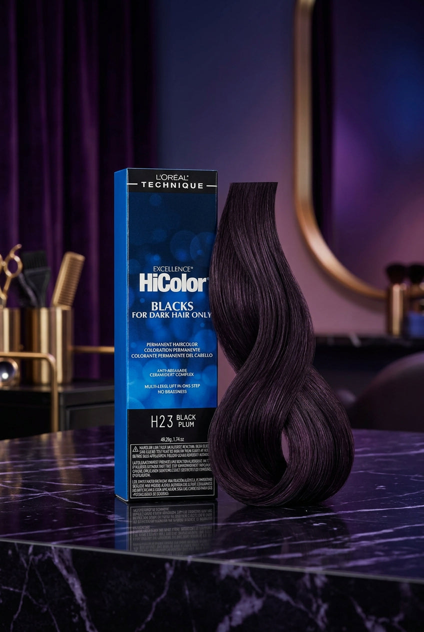 LOREAL EXCELLENCE HICOLOR Black plum H23 by Beauty Giant