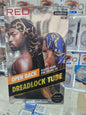 Red open back dreadlocks tube