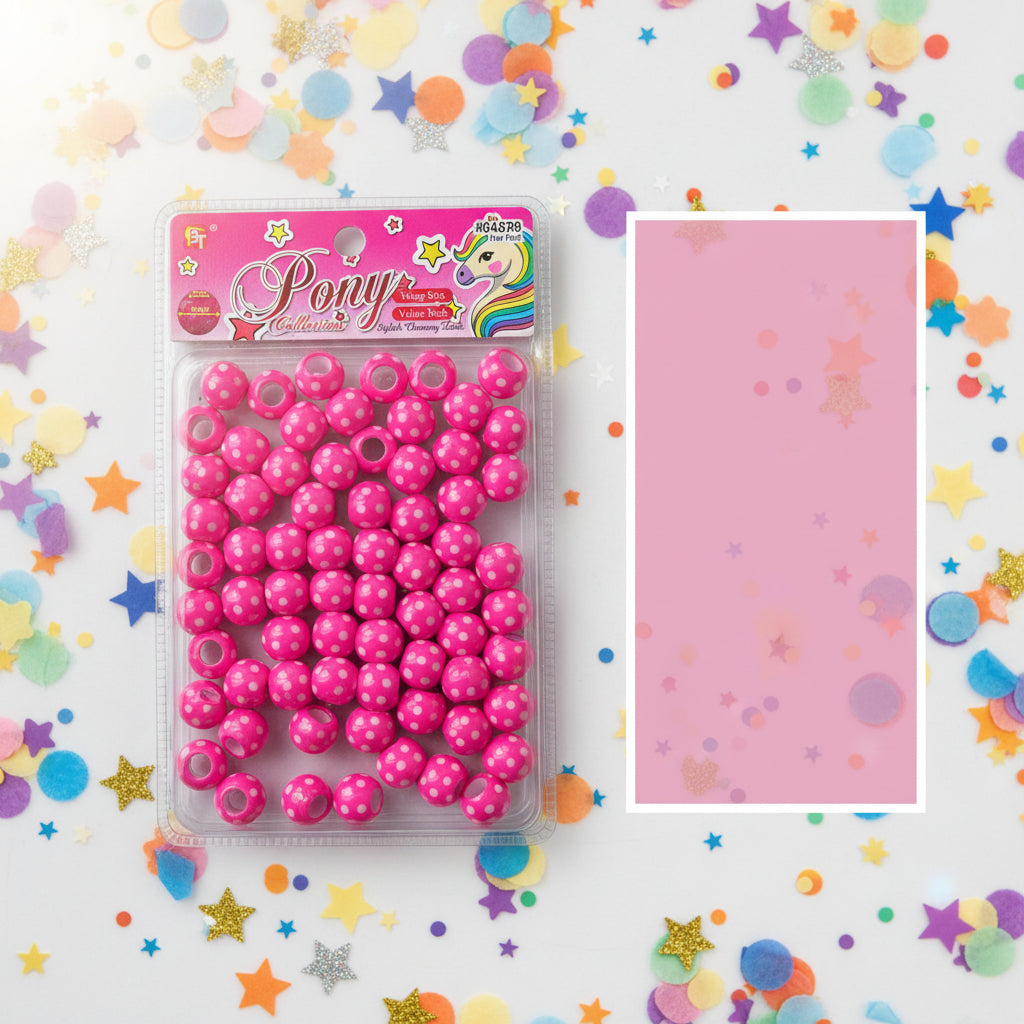 BT pony soft jelly beads 04598 by Beauty Giant