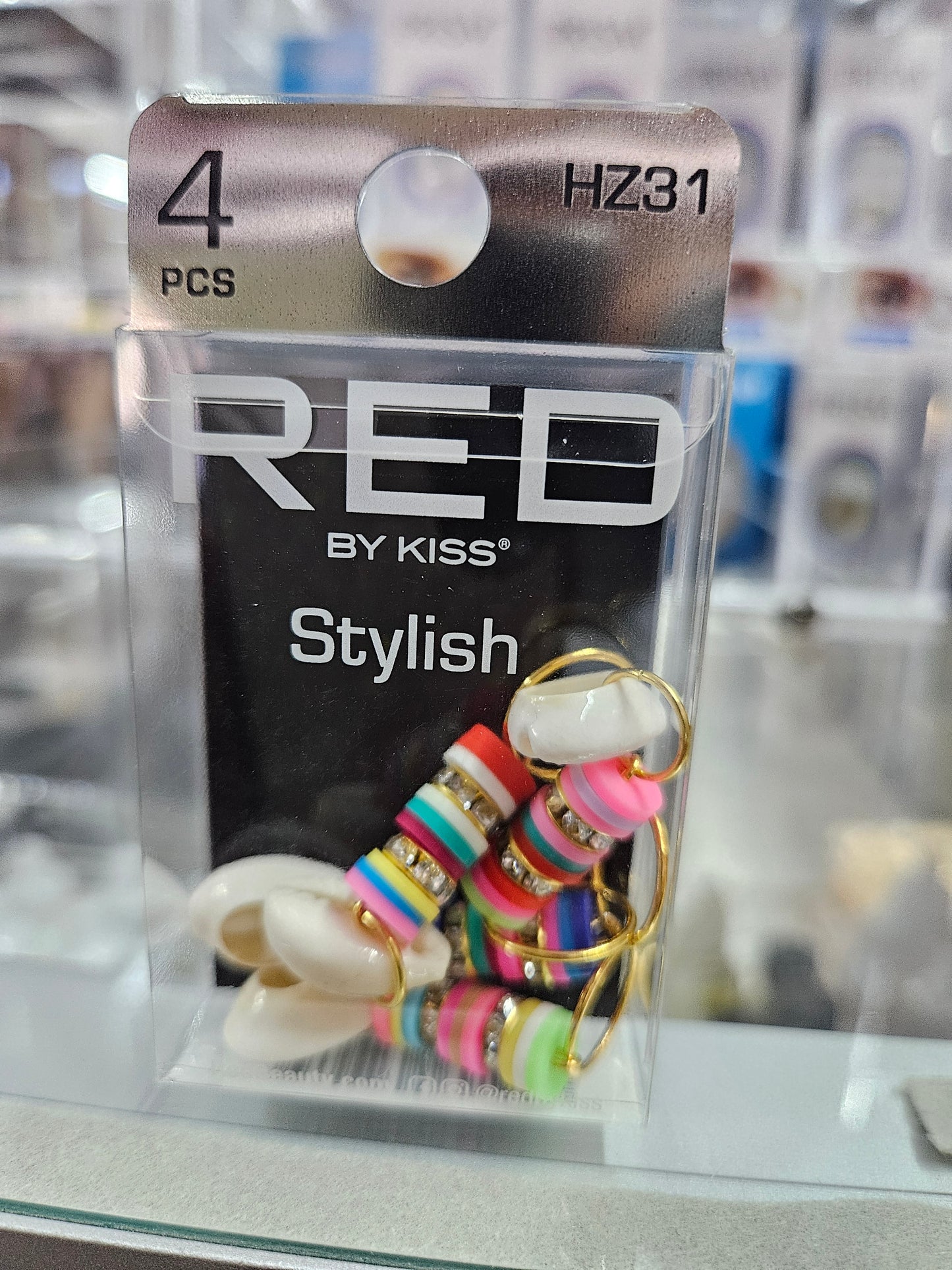 Red by kiss hair jewelry