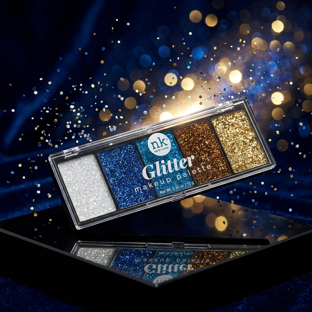 NK GLITTER MAKE UP PALETTE Starry nights by Beauty Giant