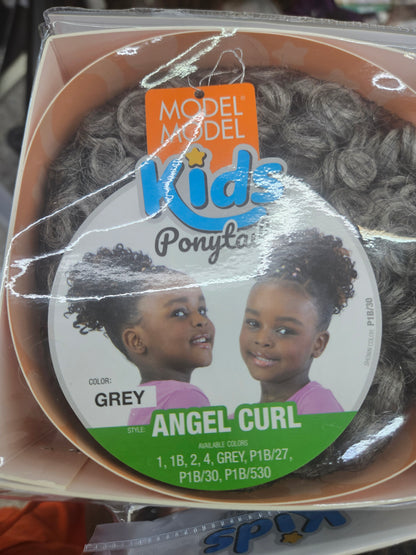 Model Model Kids Ponytail Angel Curl