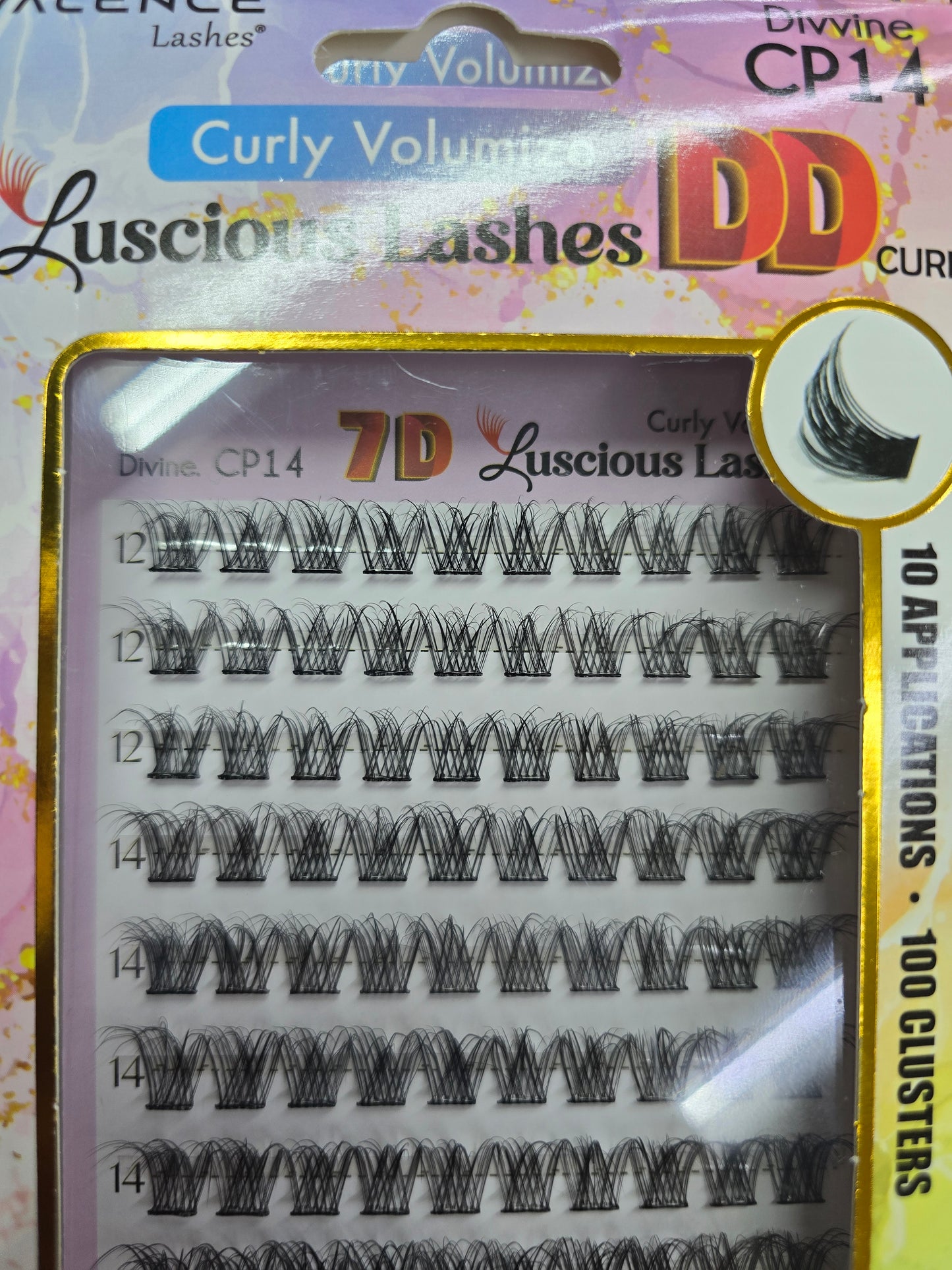 Valence Lashes Curly Volumize Luscious Lashes DD Curl