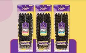 Outre feather crochet premium human hair blend HAWAIIAN