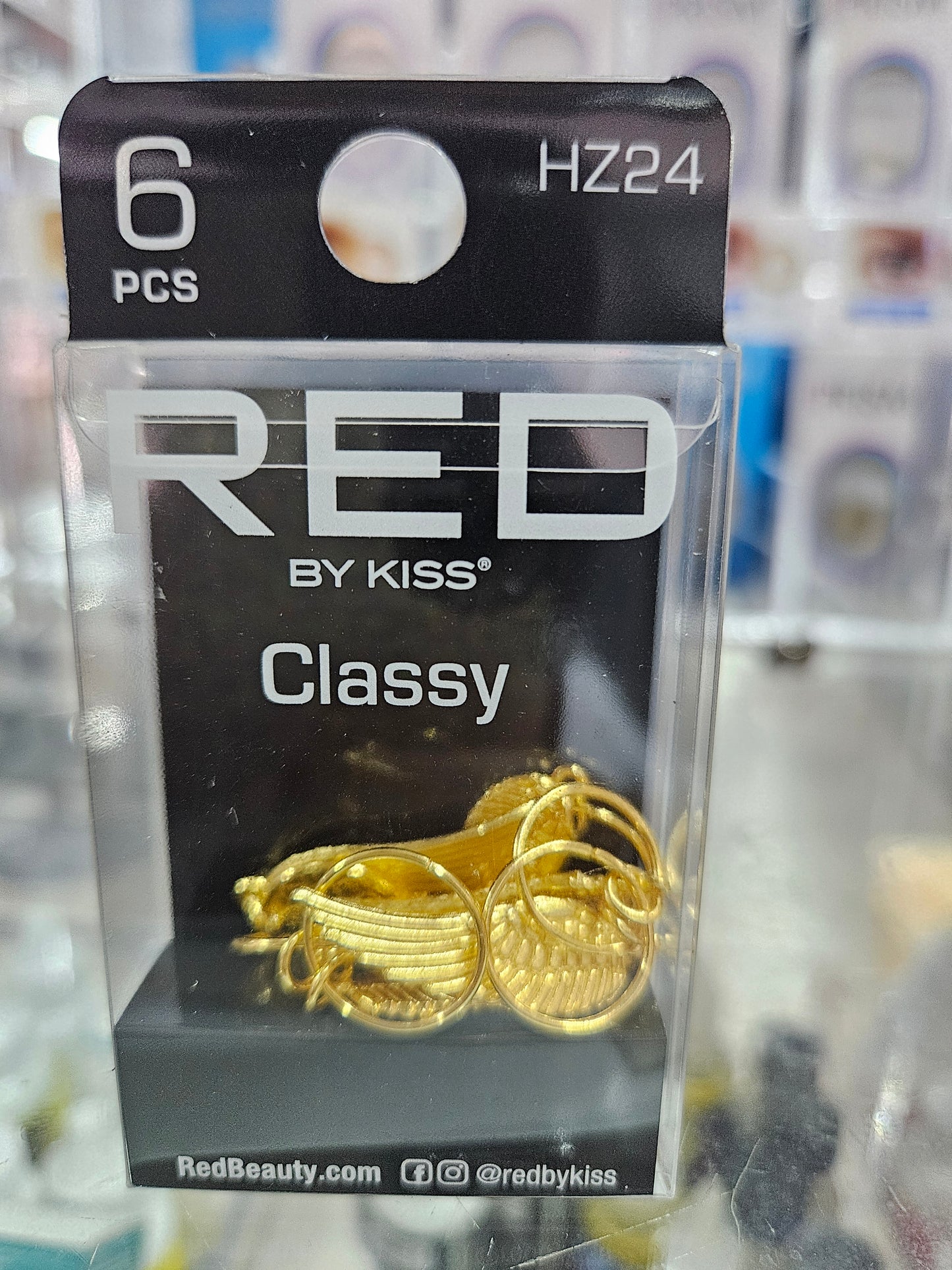 Red by kiss hair jewelry