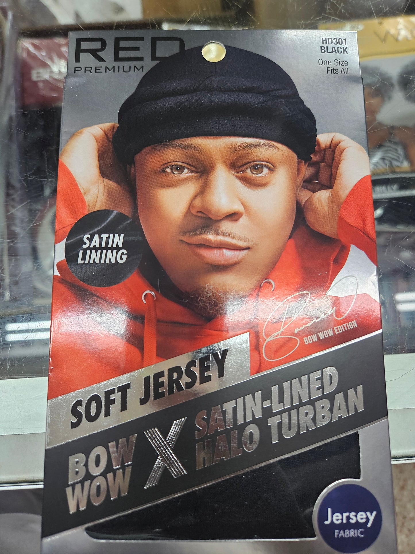Bow wow satin lined turban