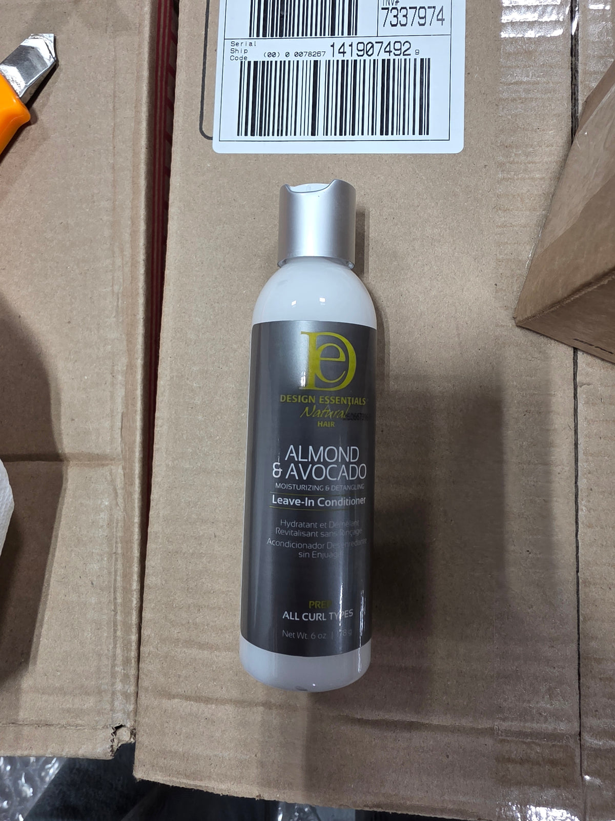 D/E NAT ALMD/AVOC LVE-IN 6OZ by Beauty Giant