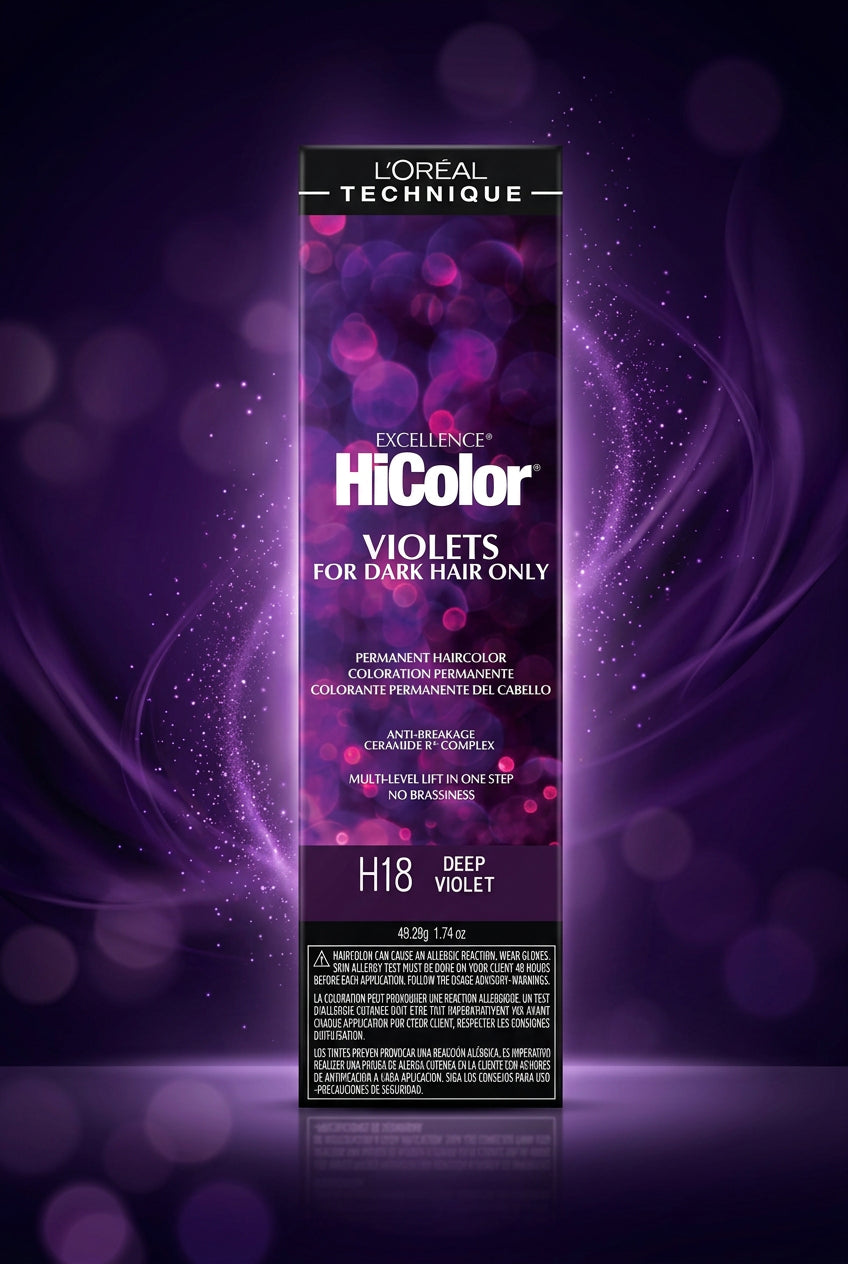 LOREAL EXC HICOLOR Deep violet H18 by Beauty Giant