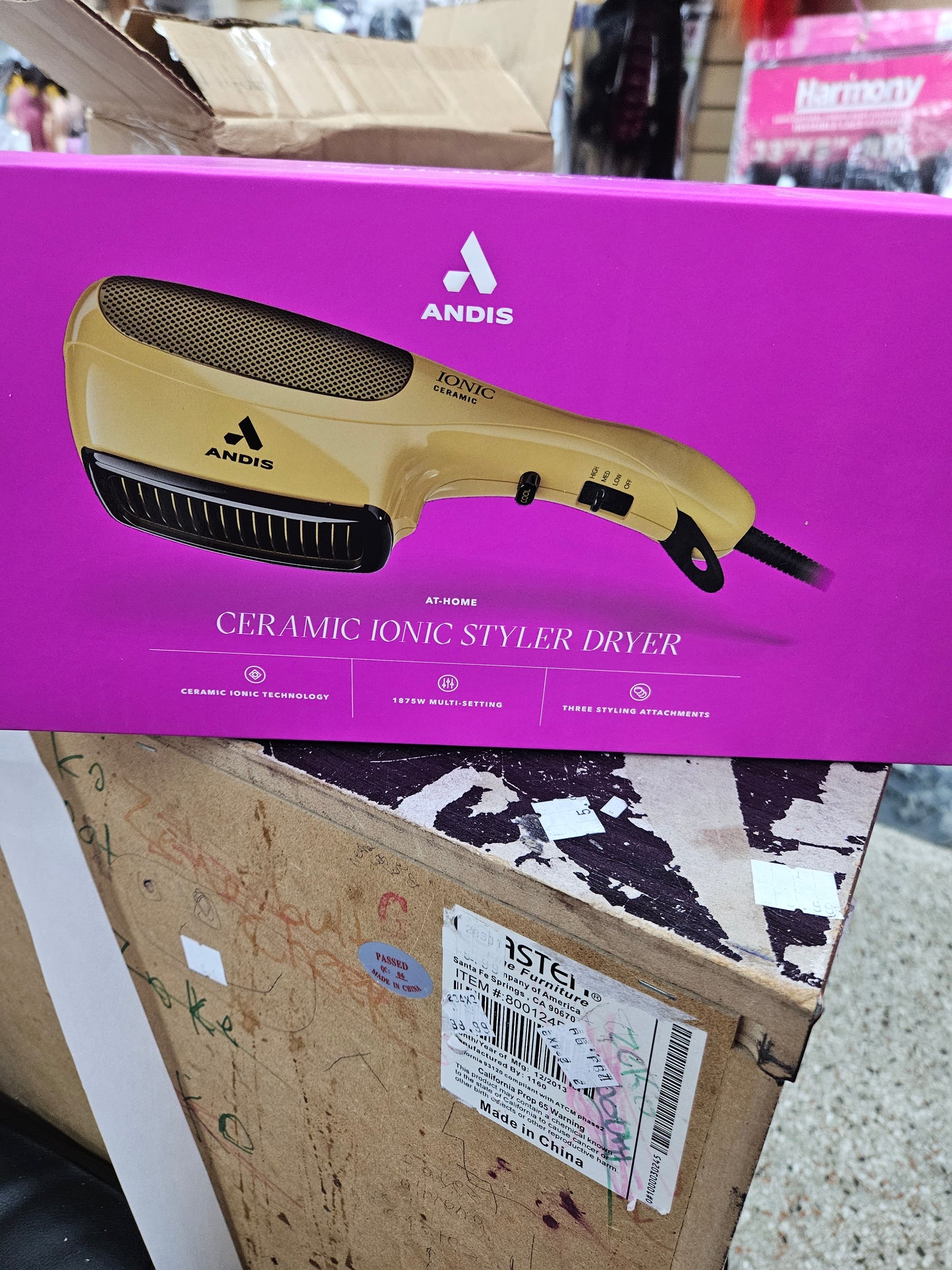 Andis ceramic ionic styler dryer