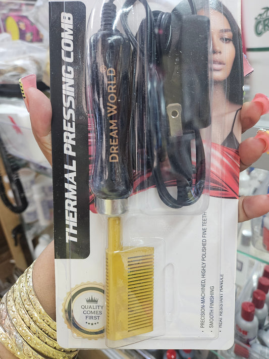 Dream world thermal pressing comb mxt33ec