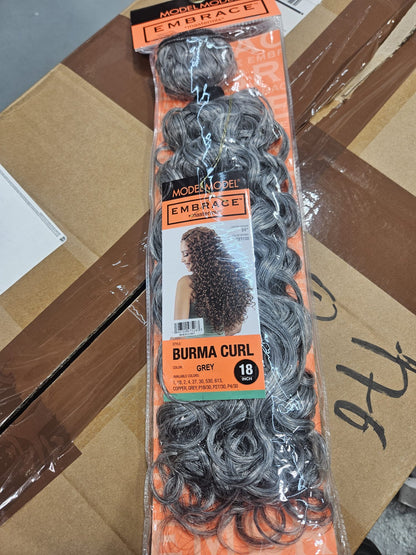Model model embrace Burma curl by Beauty Giant