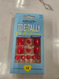 PoshMellow Toe Tally Trendy Gel Look Toe Nails ruby heart 65670 by Beauty Giant