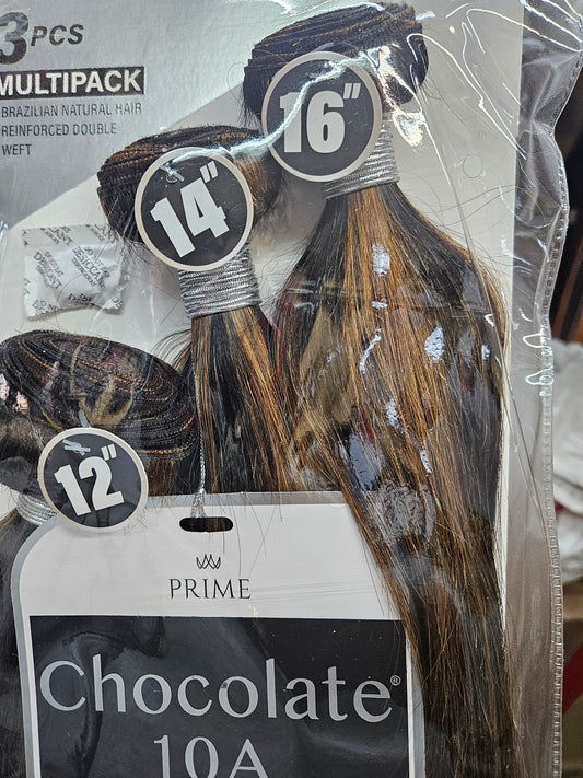 10A Chocolate 3pc straight P1b/30
