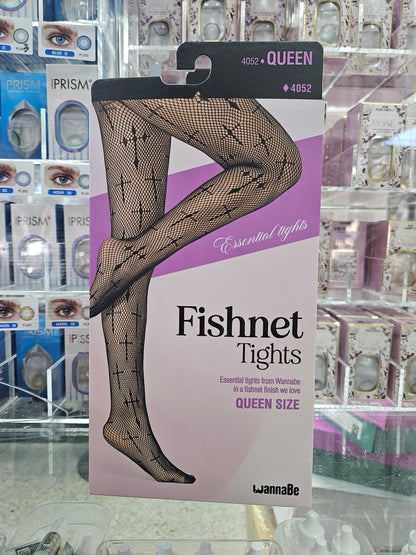 Essential tights fishnet queen sizes