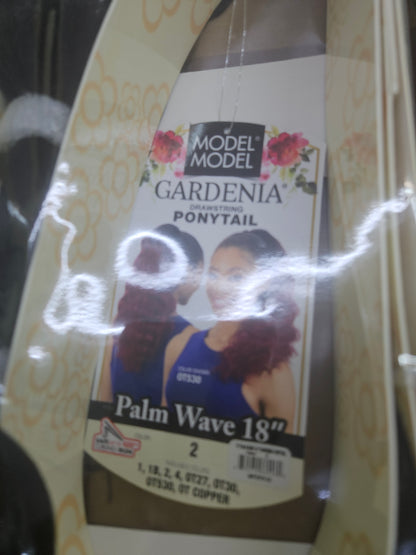 Model model palm wave ponytail 18"