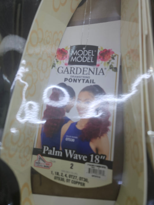 Model model palm wave ponytail 18"