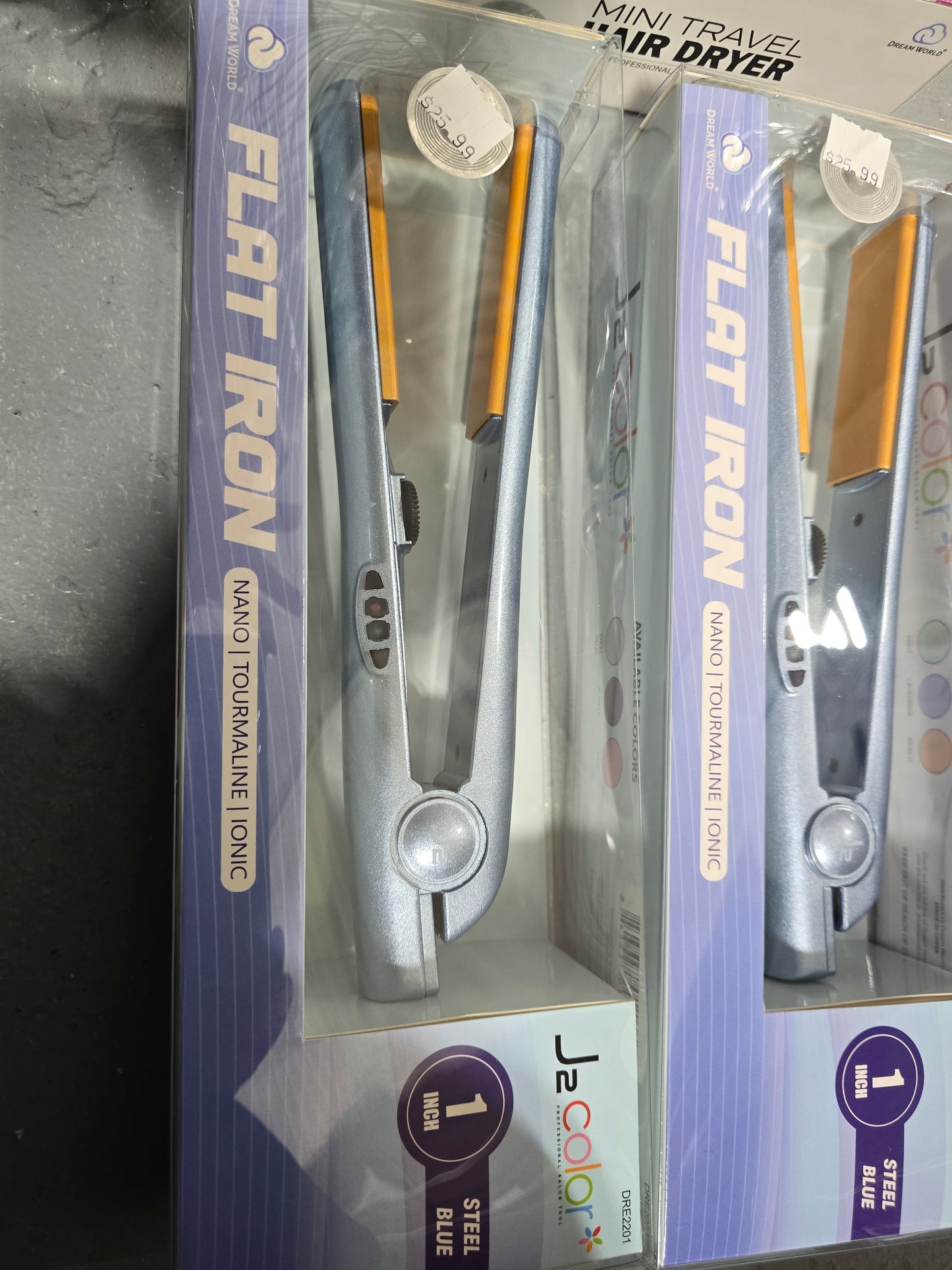 Flat iron color steel blue dre2201