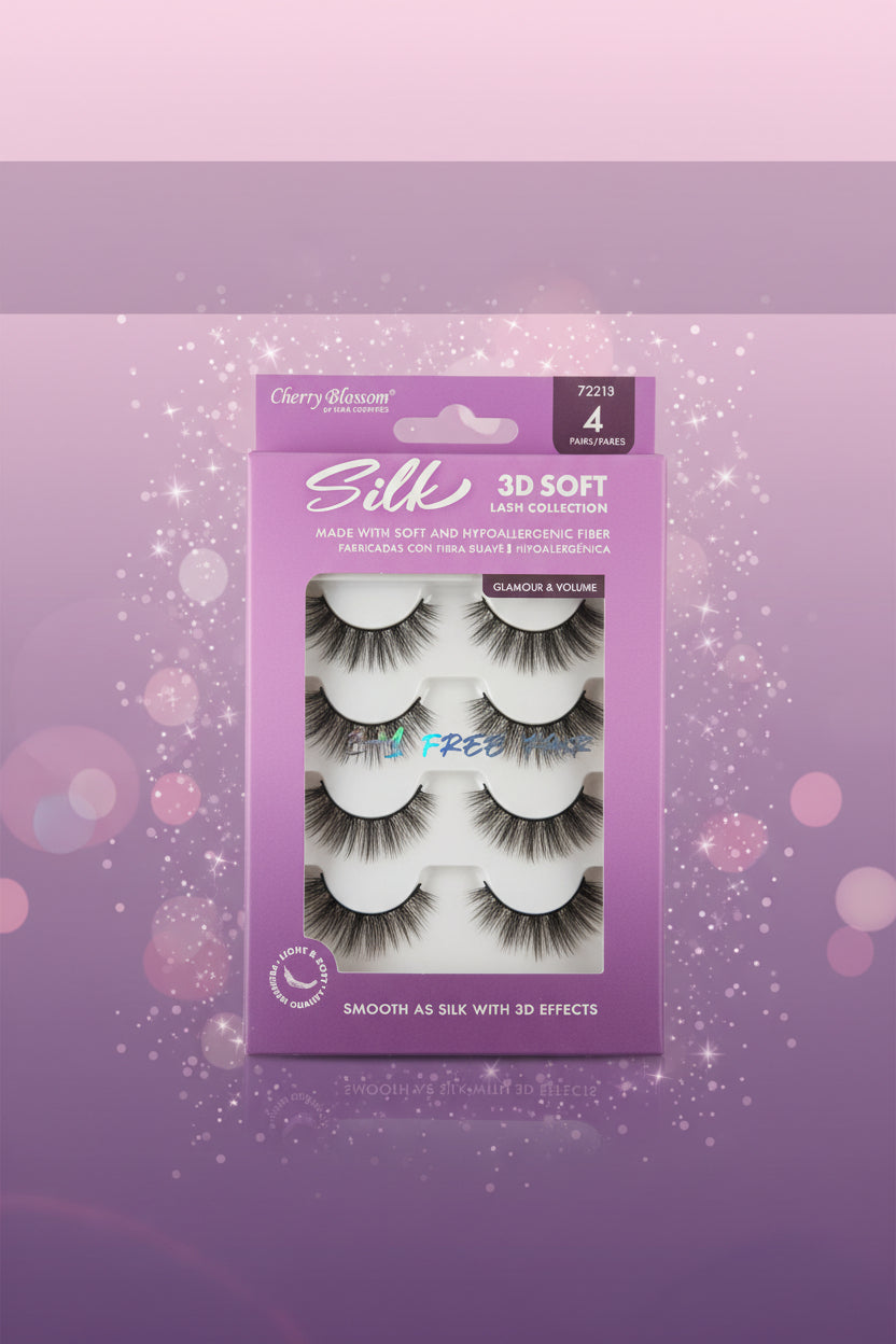 Cherry blossom Silk 3D Soft 4prs 72213 by Beauty Giant