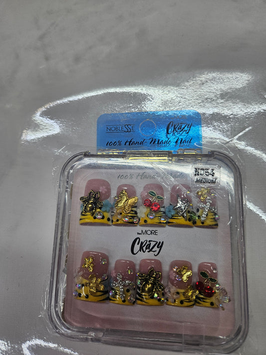 Crazy 100% hand made nails