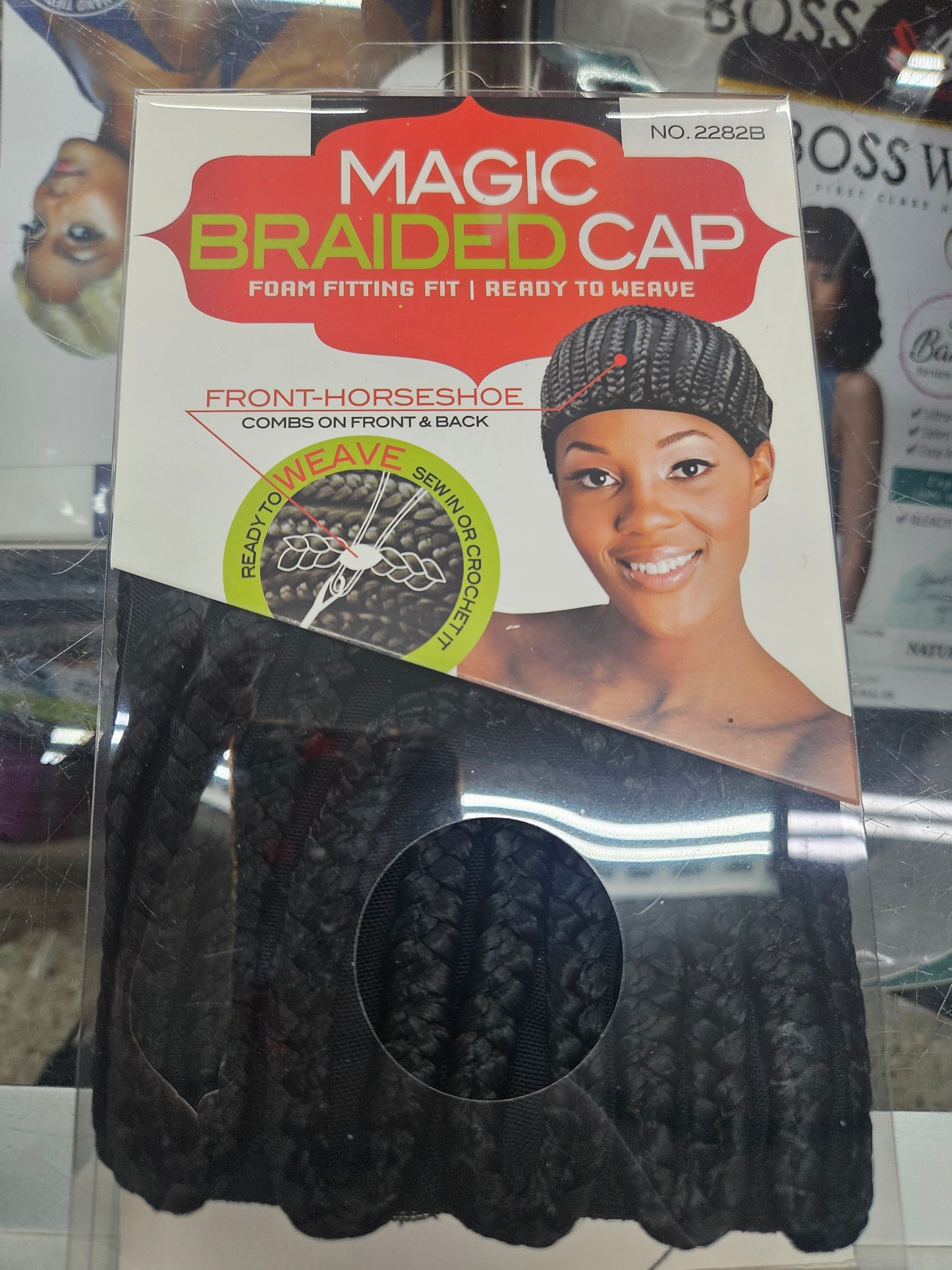 Magic braided cap