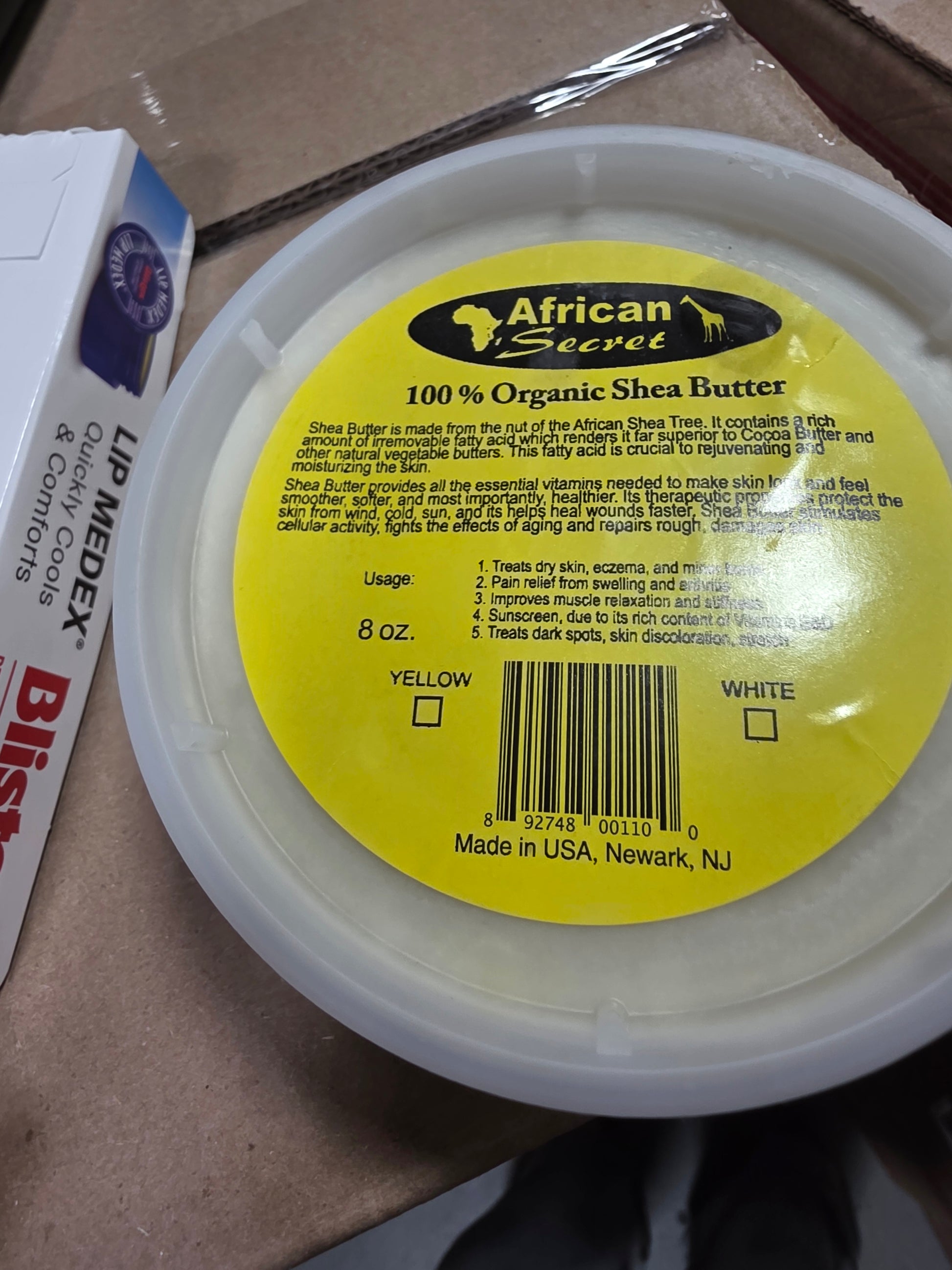AFR SECRET SHEA BTR WHITE 8 OZ by Beauty Giant