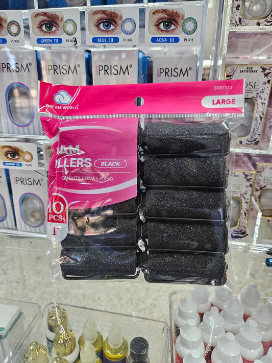 Dream foam rollers 1"...10pcs
