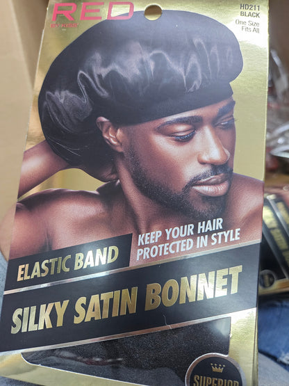Silky satin bonnet