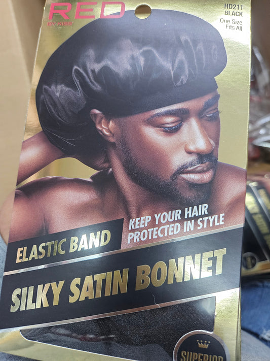Silky satin bonnet