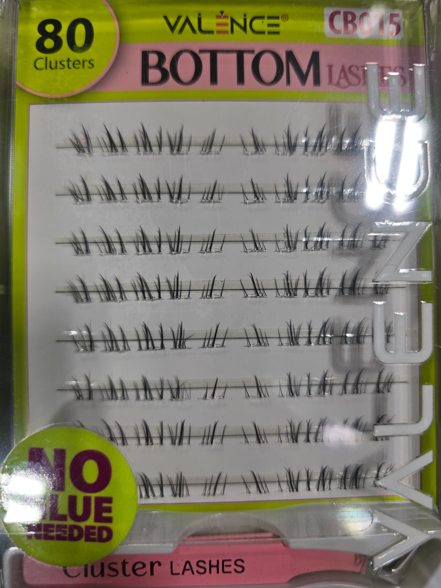 Valence Pre-Glue Bottom Lash 80Pc Cluster