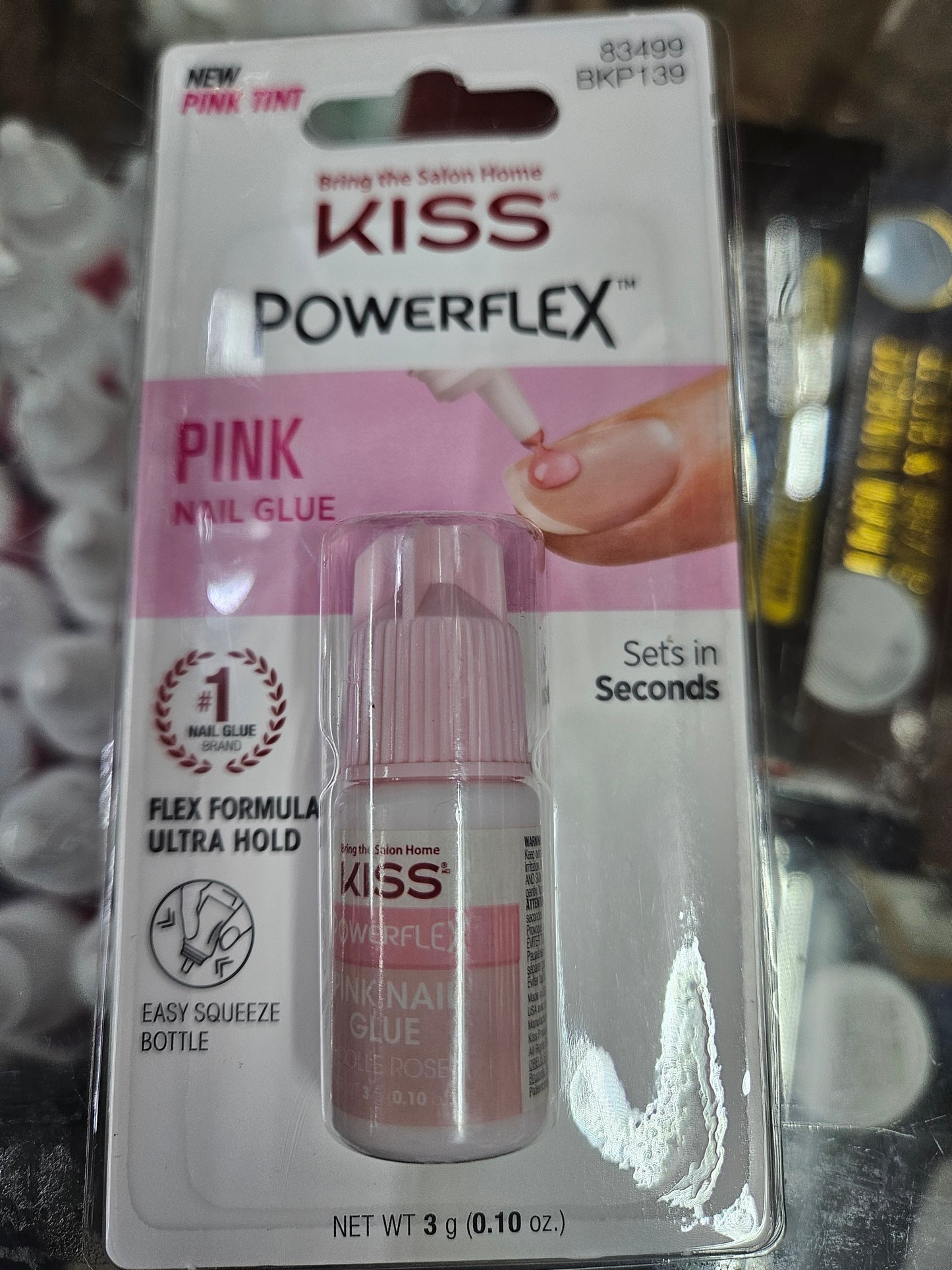 Kiss powerflex pink nail glue