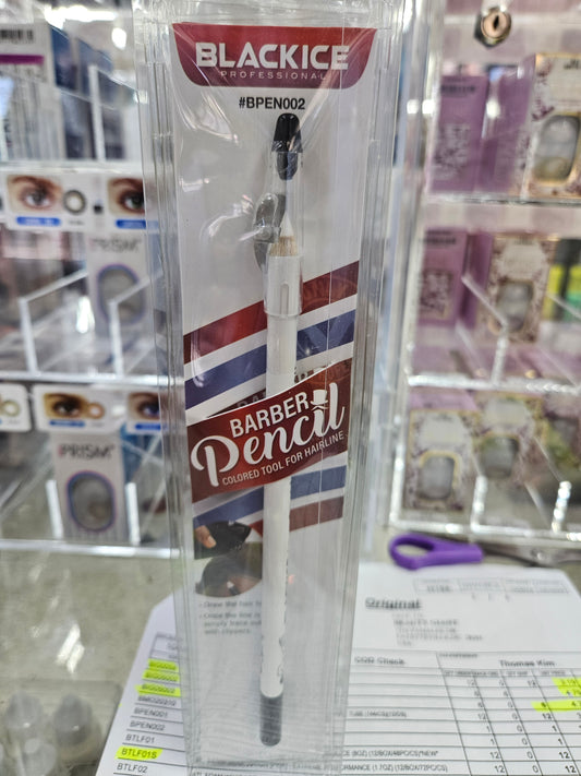 Black ice barber pencil