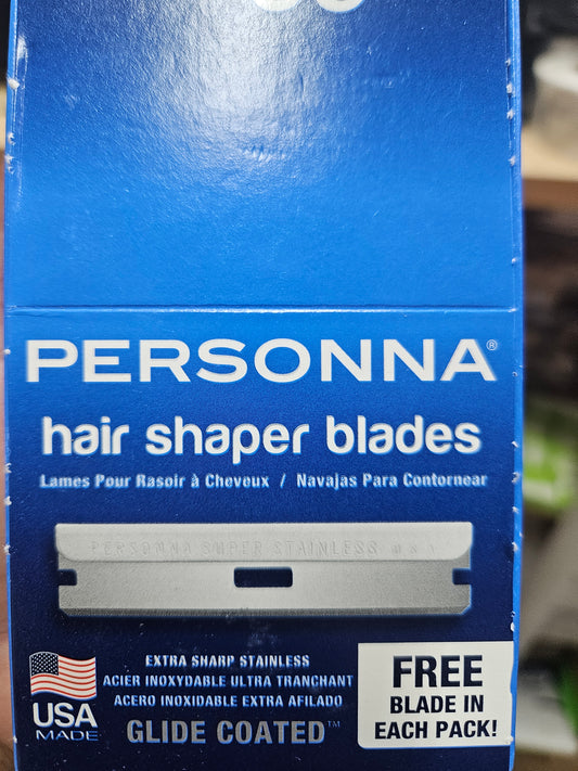 Personnel hair shaper blades