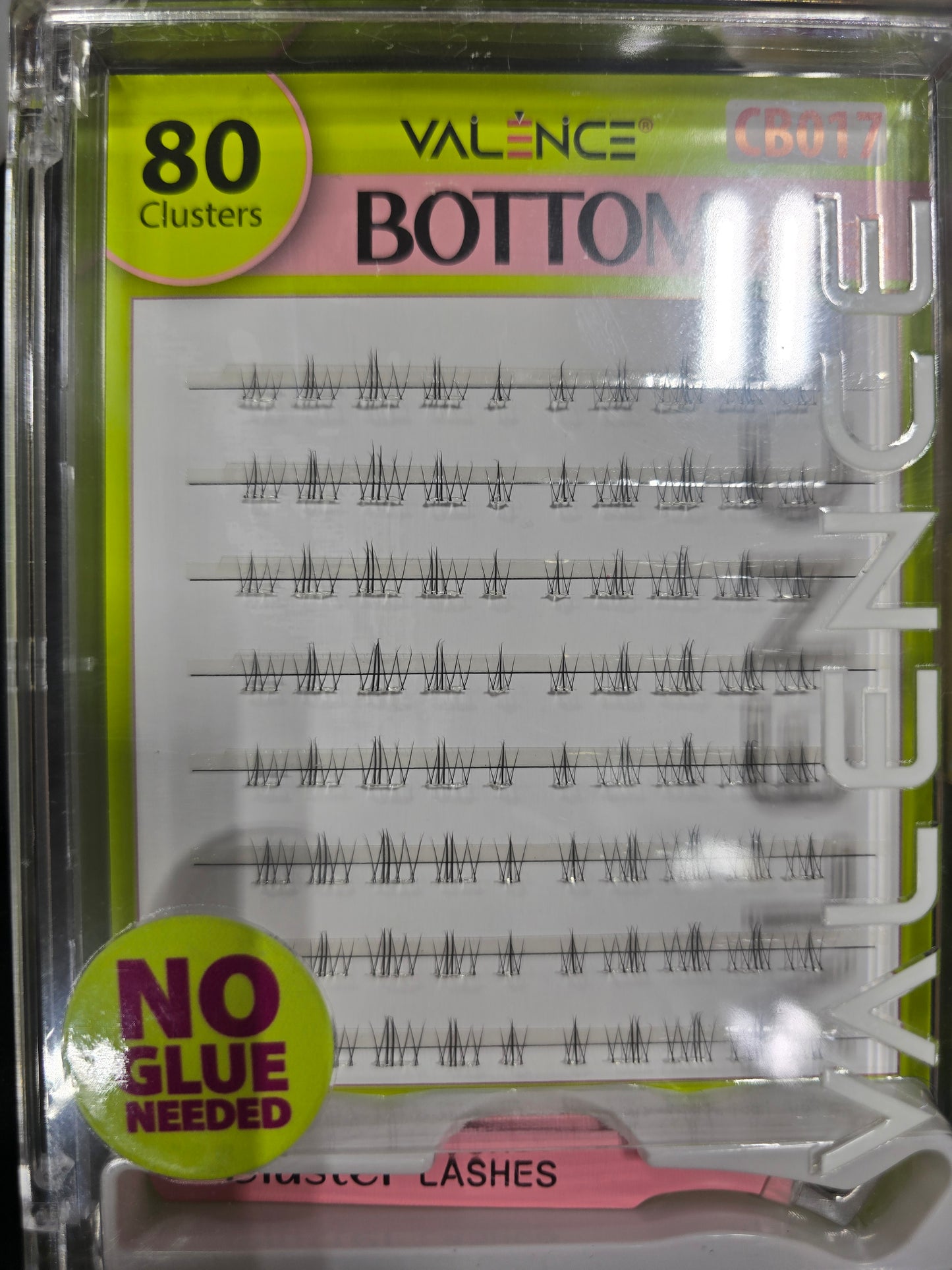 Valence Pre-Glue Bottom Lash 80Pc Cluster