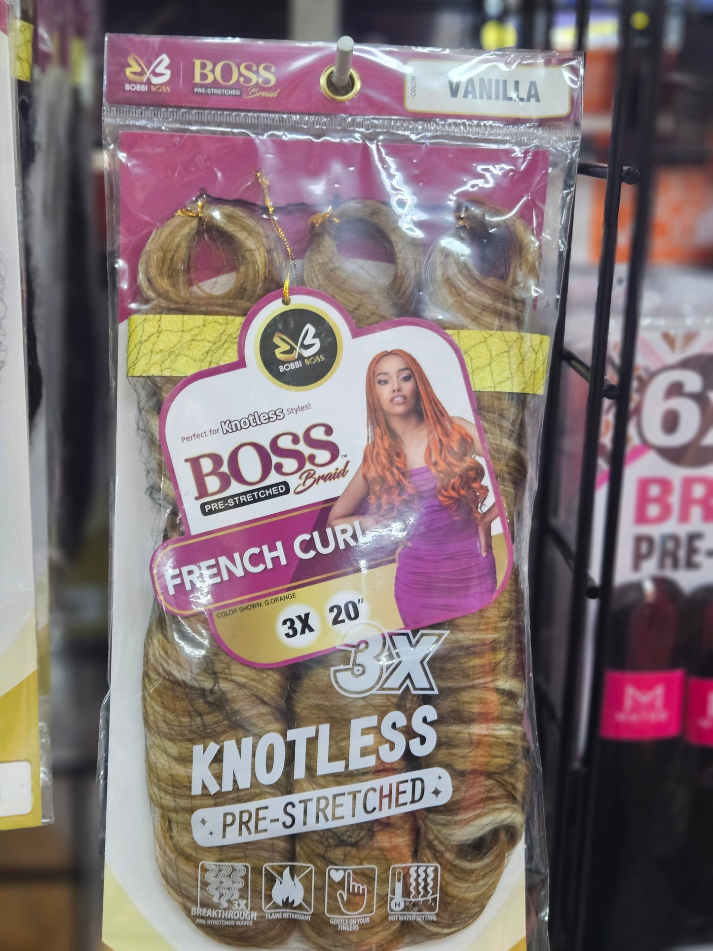3x bobbi boss French curl 20"