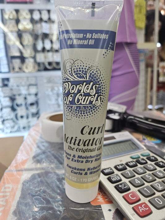 Worlds of curls curl activator the original gel 6 oz