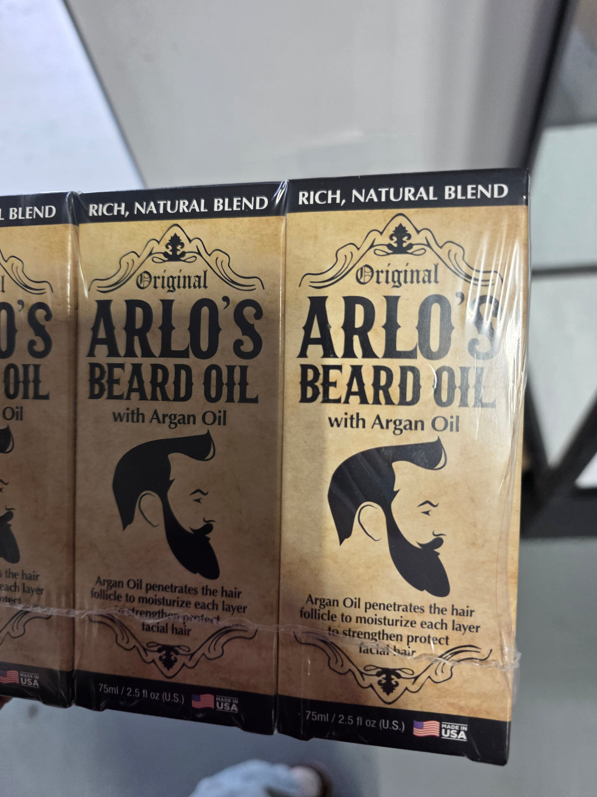 ARLO'S BEARD OIL ARGAN 2.5OZ by Beauty Giant