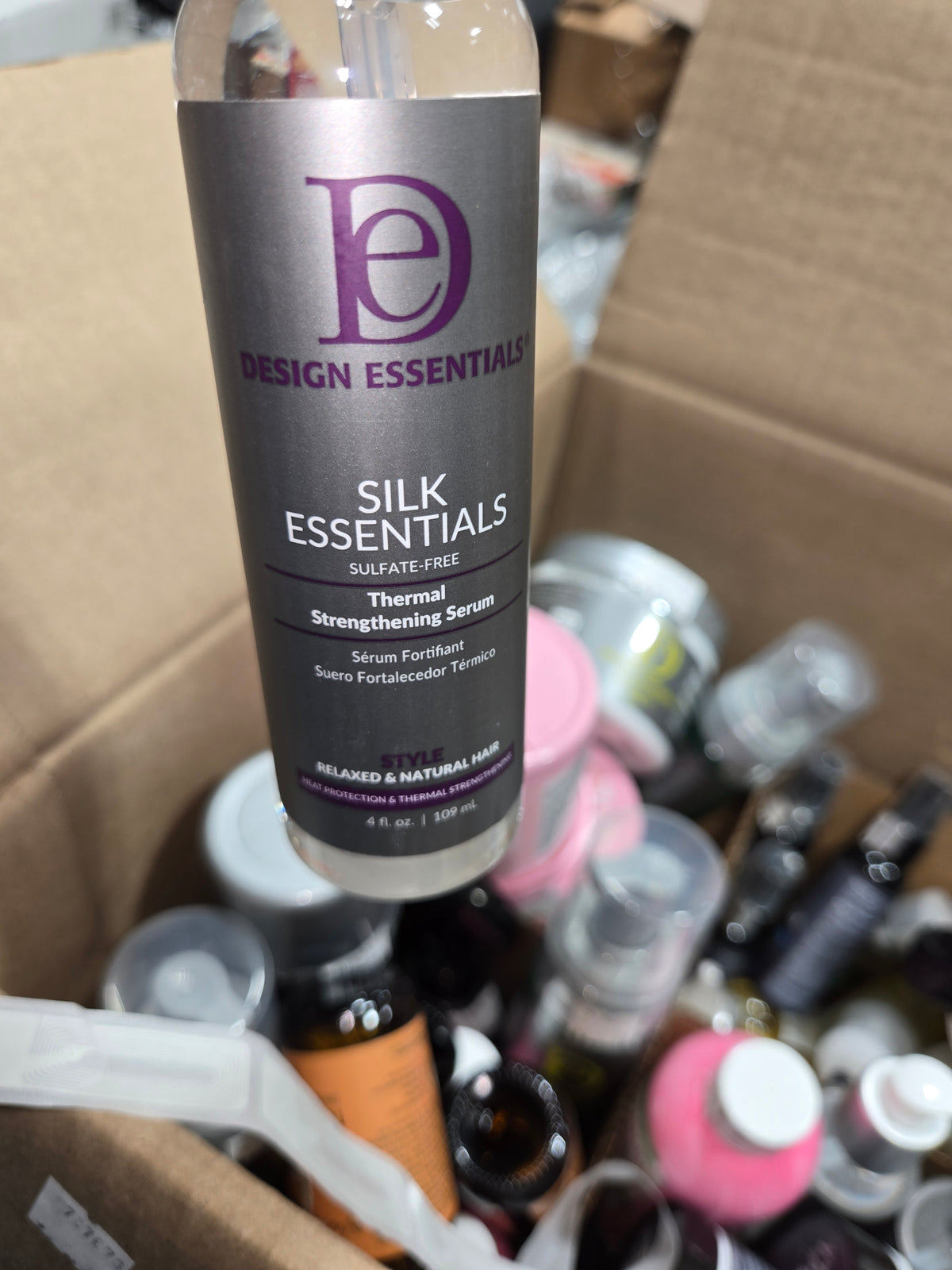 D/E PURPLE SILK ESSENTIALS 4OZ by Beauty Giant