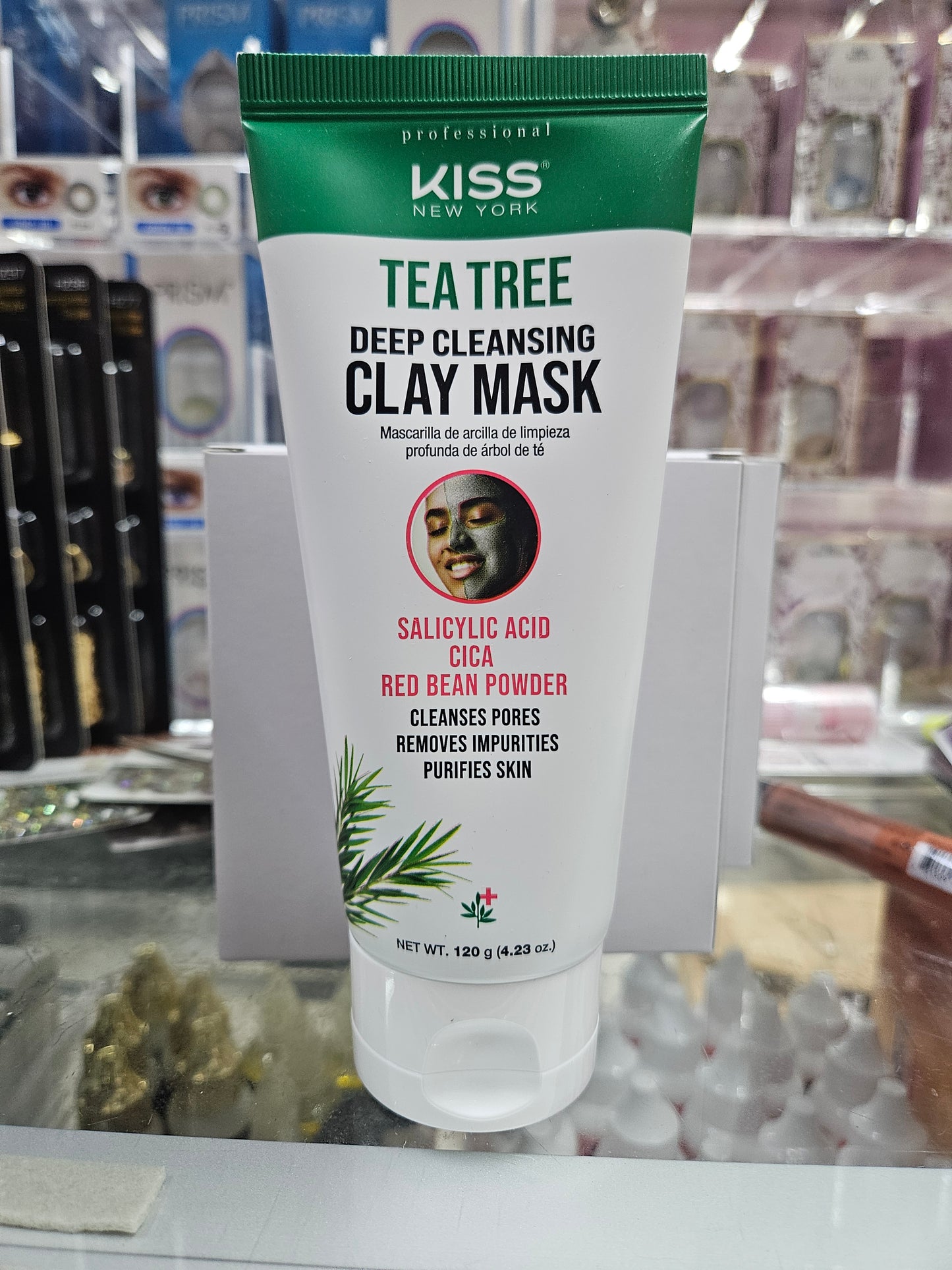 Kiss tea tree deep cleansing clay mask