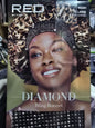 Red diamond bling bonnet