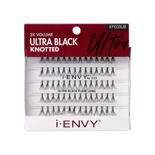 i-Envy 2X Volune Ultra Black Knotted Long KPE03UB