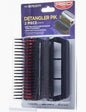 Red 2pc comb set